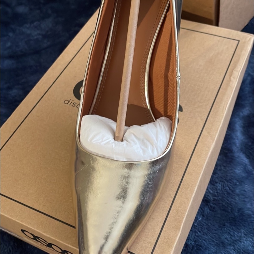 Designer Gold Women's Shoes Gold Heels
